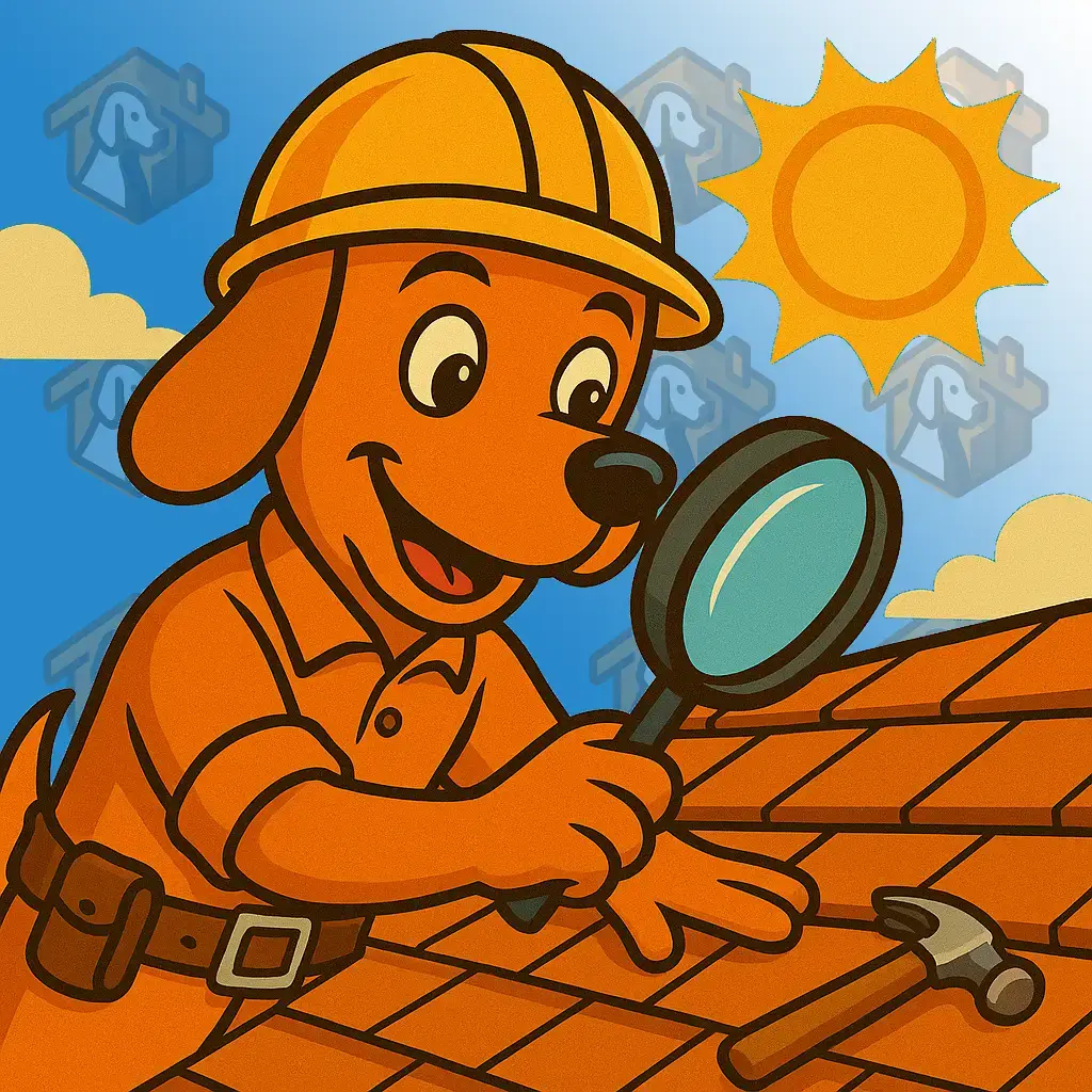 On Point Roofing inspecting a rooftop with a checklist in Keller, TX—showing homeowners essential roof maintenance tips to prevent leaks and extend roof life