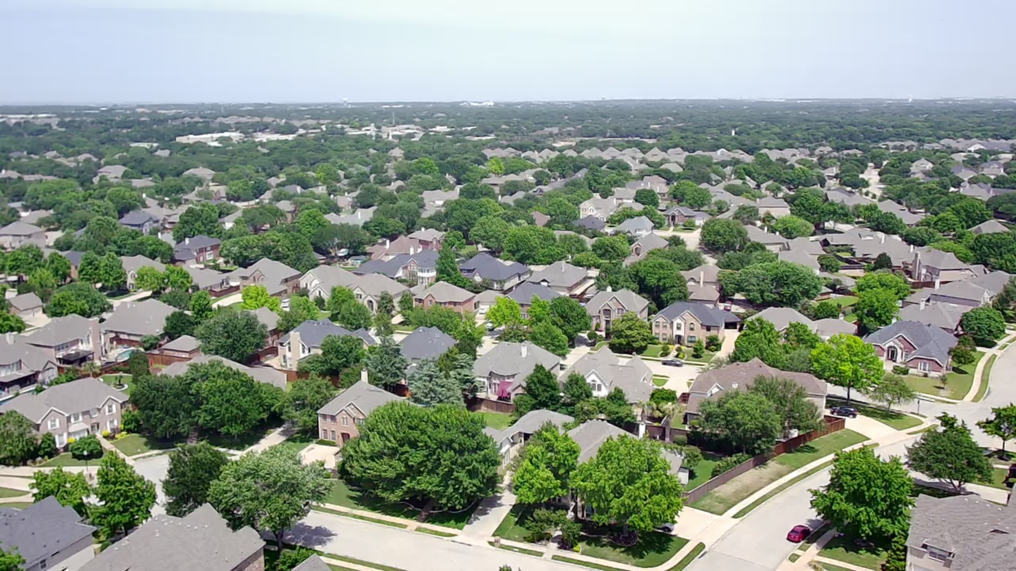 On Point Roofing inspecting a Keller, TX roof — Charli b providing photo proof from the field during a neighborhood scout for storm and age-related damage.